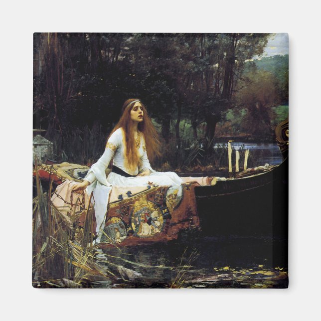 Íman A Senhora do Shallot (Frente)