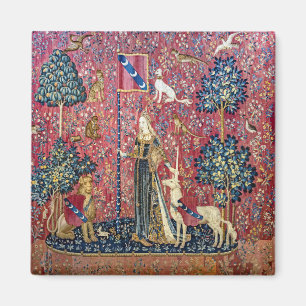 Íman A Senhora e o Unicórnio, Toque