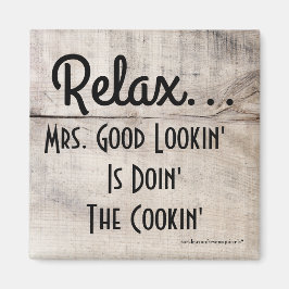 Íman A senhora personalizada Sr. ou Miss Good Lookin é 