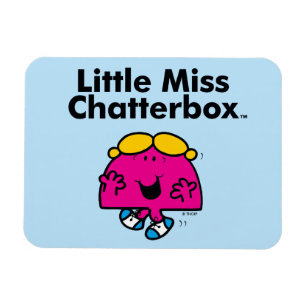 Íman A senhorita pequena pequena Chatterbox da