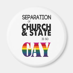Íman A separação de igreja & de estado é tão ALEGRE