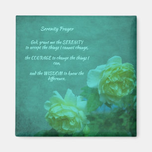 Íman A Serenity Prayer Rosa Inspirational