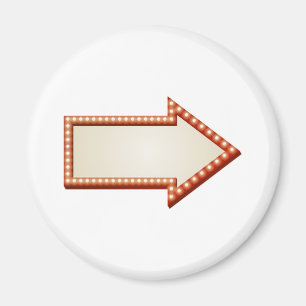 Íman A seta ilumina o sinal