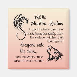 Íman A Shadow Realms Brenda K Davies Magnet