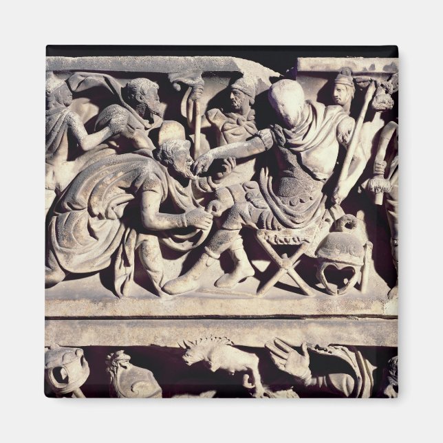 Íman A submissão de um bárbaro a um romano (Frente)