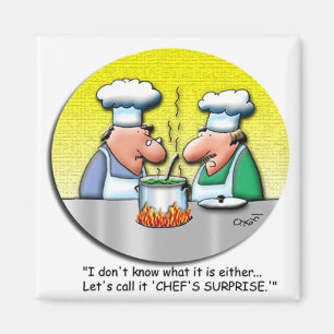 Íman A surpresa do cozinheiro chefe