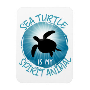 Íman A Tartaruga Do Mar É O Meu Animal Espirituoso