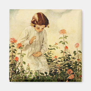 Íman A Teia de Aranha por Jessie Willcox Smith