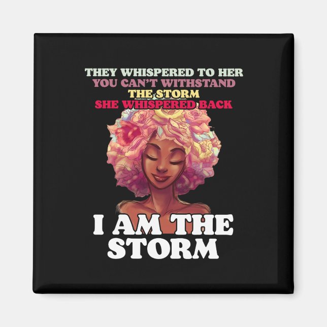 Íman A Tempestade Fortes Mulheres Negras Empoderam Mulh (Frente)