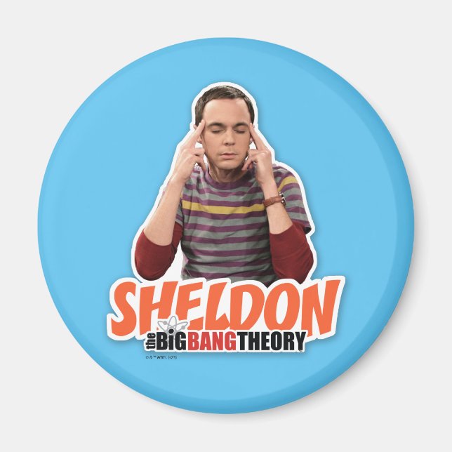 Íman A Teoria do Big Bang | Sheldon (Frente)