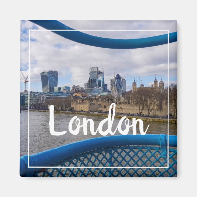 Íman A Torre de Londres, Inglaterra, Excelente da Grã-B (Frente)