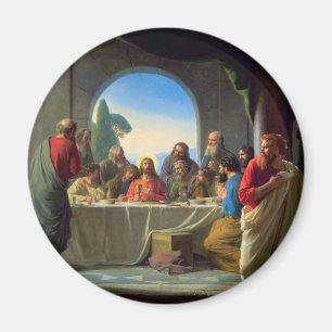 Íman A última ceia de Carl Bloch