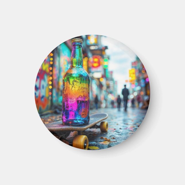 Íman A última gota de Neon (Frente)