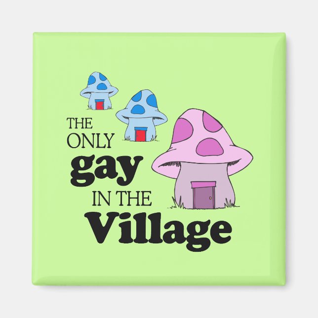 Íman A única gay na aldeia (Frente)
