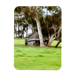 Íman A Velha barraca De Madeira