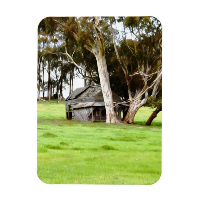 Íman A Velha barraca De Madeira (Vertical)