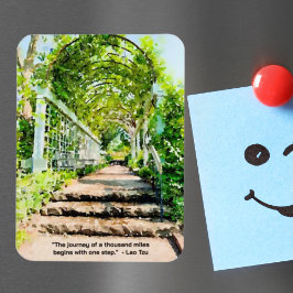 Íman A viagem de mil milhas começa com um passo