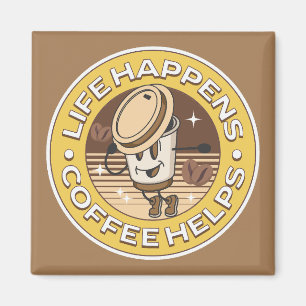 Íman A vida ajuda o café