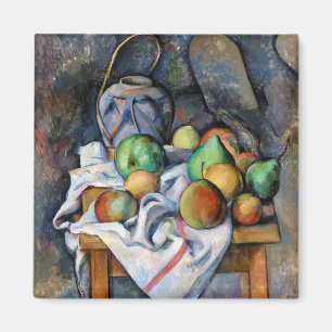 Íman A vida com Frutas, Paul Cezanne