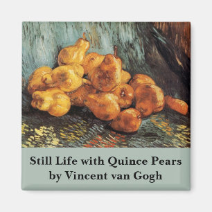 Íman A vida com o Quince Pears de Vincent van Gogh