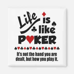 Íman A vida como o ímã Poker