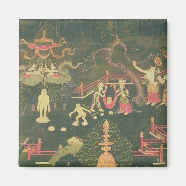 Íman A vida de Buda Shakyamuni (Frente)