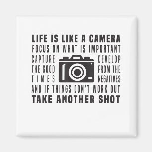 Íman A Vida De Fotógrafo É Como Uma Fotografia De Câ