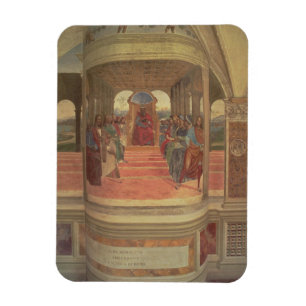 Íman A vida de St. Benedict (fresco) (detalhe)