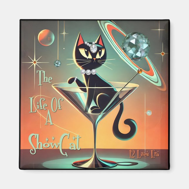 Íman A Vida De Um Gato De Moça (Frente)