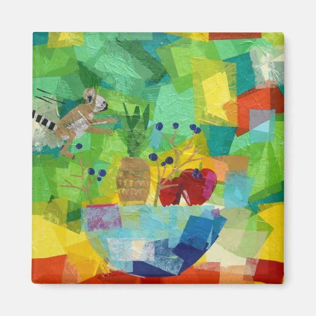 Íman A vida do bebê Lemur (Frente)