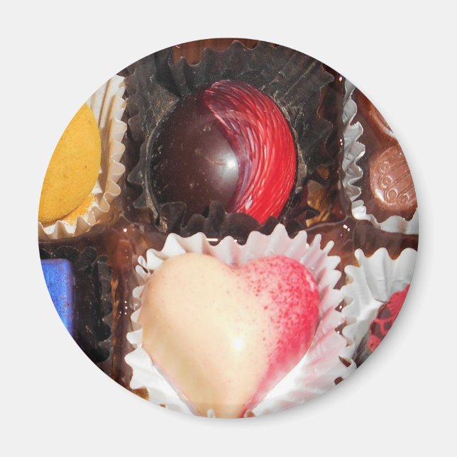 Íman A vida é como uma caixa de chocolate (Frente)