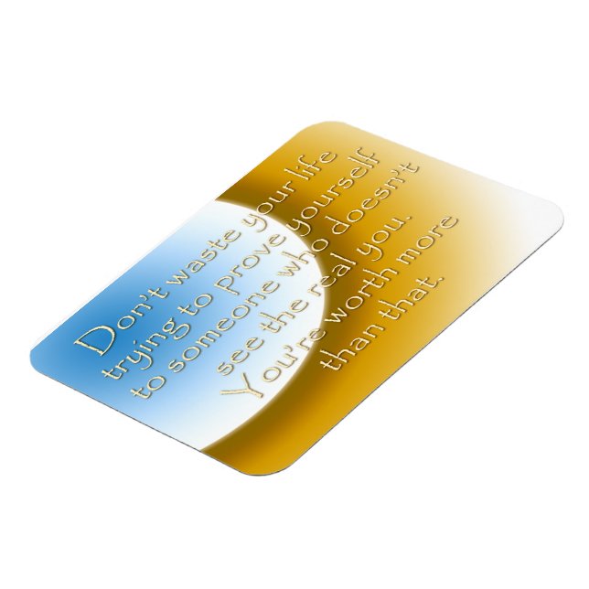 Íman A vida é curta pelos Designs MDillon (Left Side)