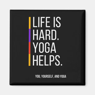 Íman A Vida É Difícil. O Yoga Ajuda