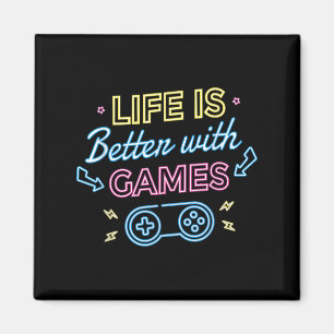 Íman A Vida É Melhor Com Jogos L Jogos Jogadores De Víd