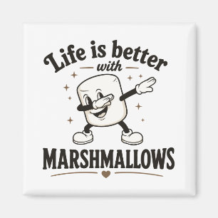 Íman A vida é melhor com marshmallows