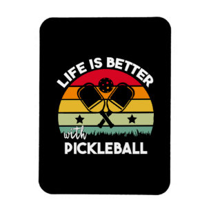 Íman A vida é melhor com Pickleball