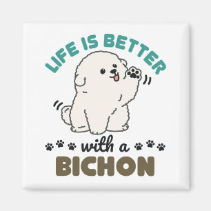 Íman A vida é melhor com um cachorro-quente