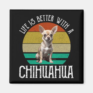 Íman A Vida É Melhor Com Um Chihuahua