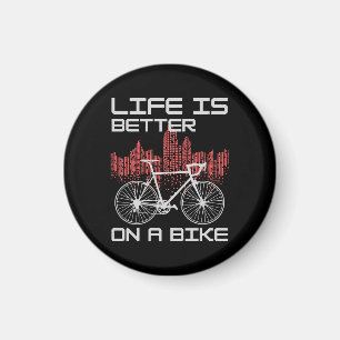Íman A vida é melhor de bicicleta