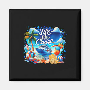 Íman A Vida É Melhor Em Um Cruzeiro Hawaii Beach Summer