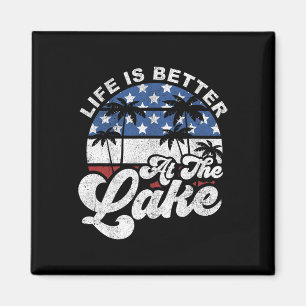 Íman A Vida É Melhor No Lago 4 De Julho, Fl Americano