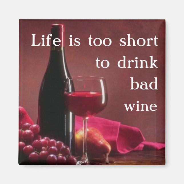 Íman A vida é muito curta (Frente)