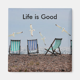 Íman A vida é o Good Beach Magnet