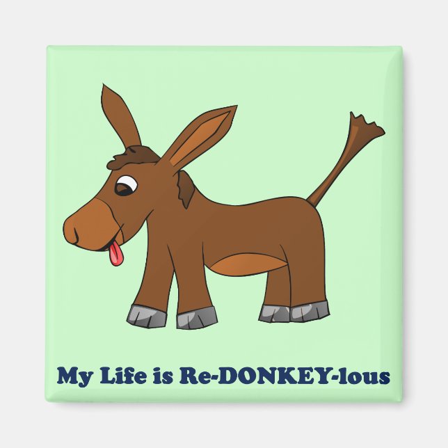 Íman A vida é ridícula (redonda a redonquila) (Frente)