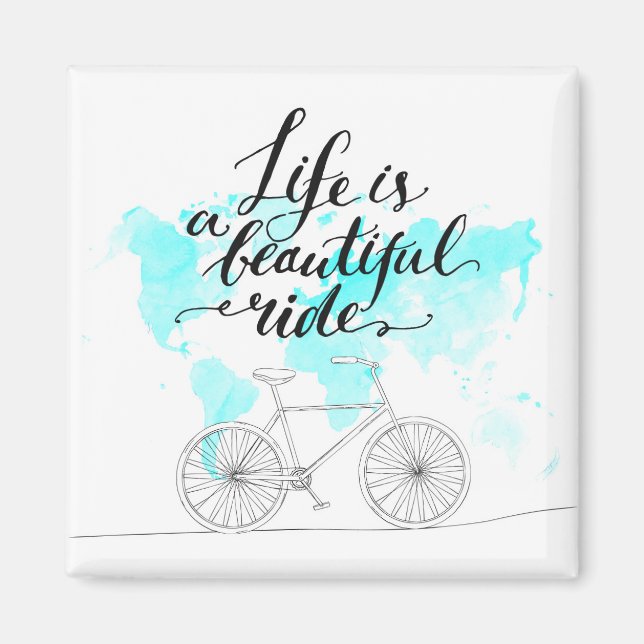 Íman A Vida É Um Belo Azul (Frente)