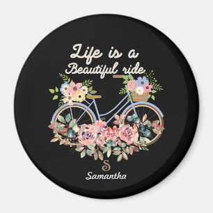Íman A vida é um belo cartaz com Primavera Floral