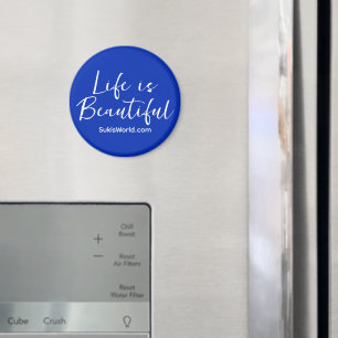 Íman A vida é um belo site de blogues de Marca azul