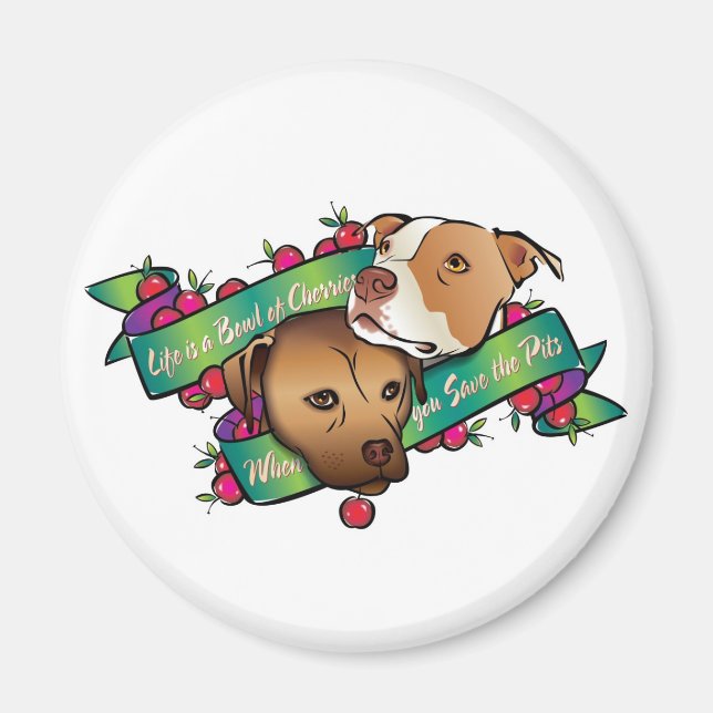 Íman A vida é um Bowl de Cerejas... (Frente)