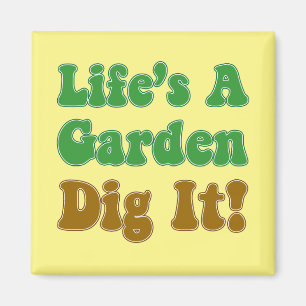 Íman A vida é um jardim.