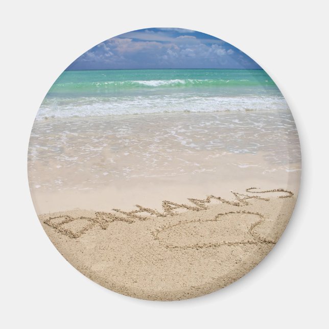 Íman A vida é uma praia (Frente)